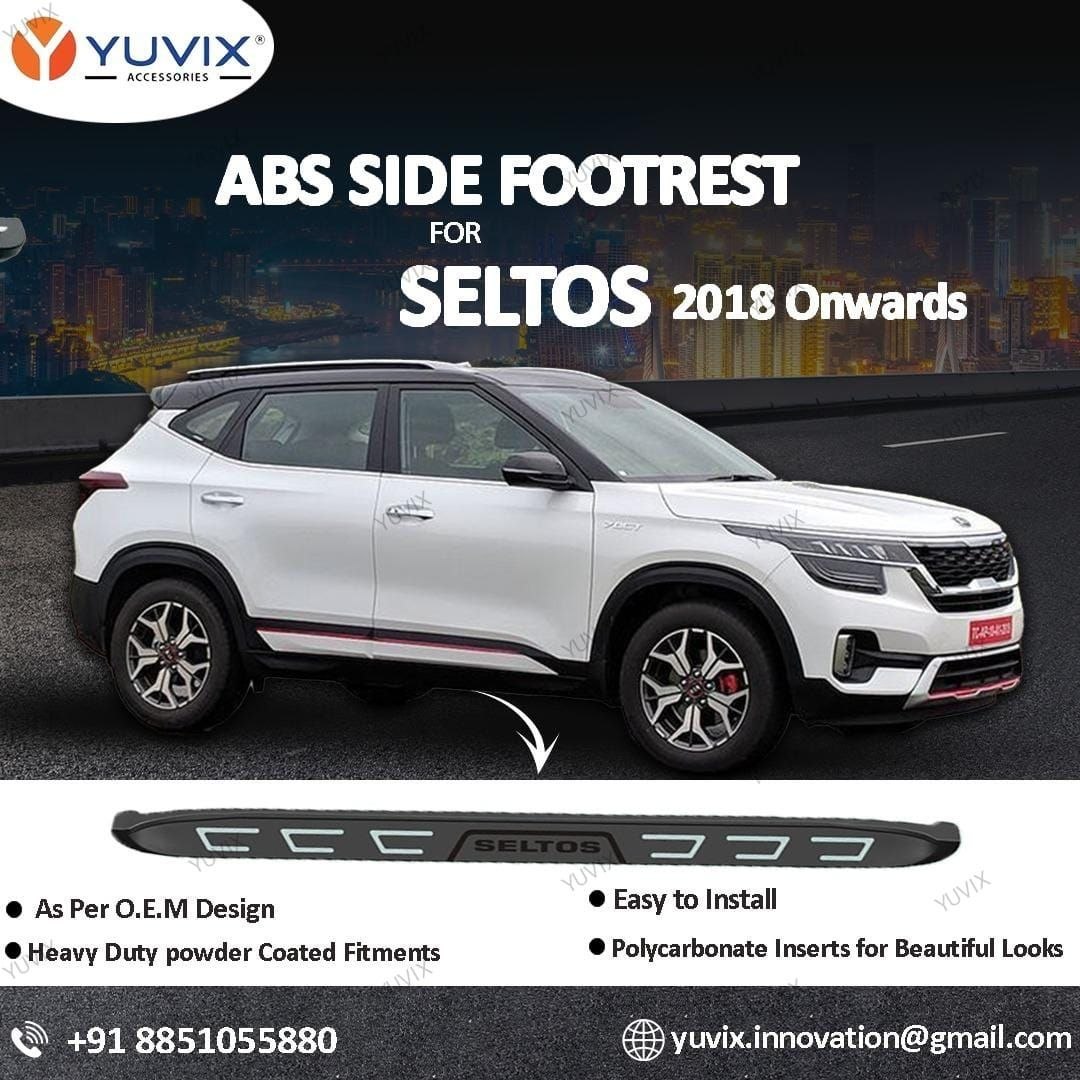 ABS side footrest for Seltos